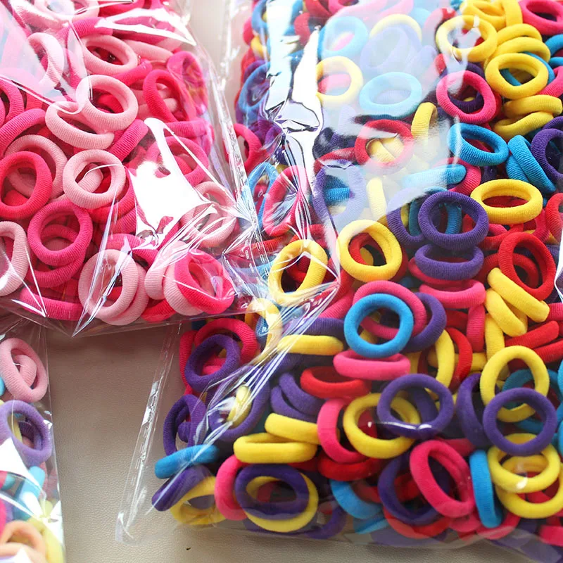 100/300/500Pcs Hair Bands for  - Travel Accessories For Girls ulasan dan harga