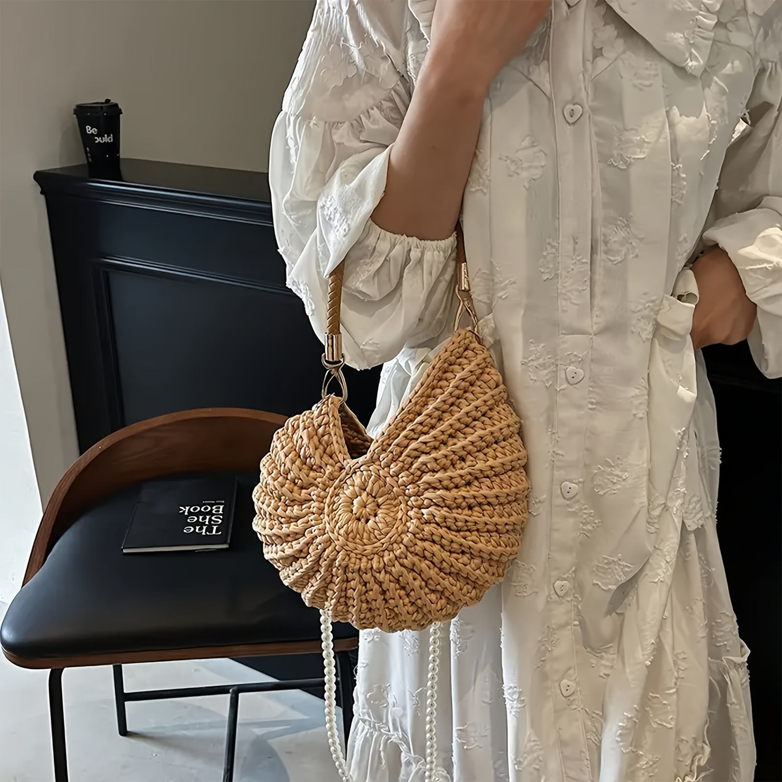 Shell Handbag, Large Capacity  - Travel Accessories And Bags ulasan dan harga