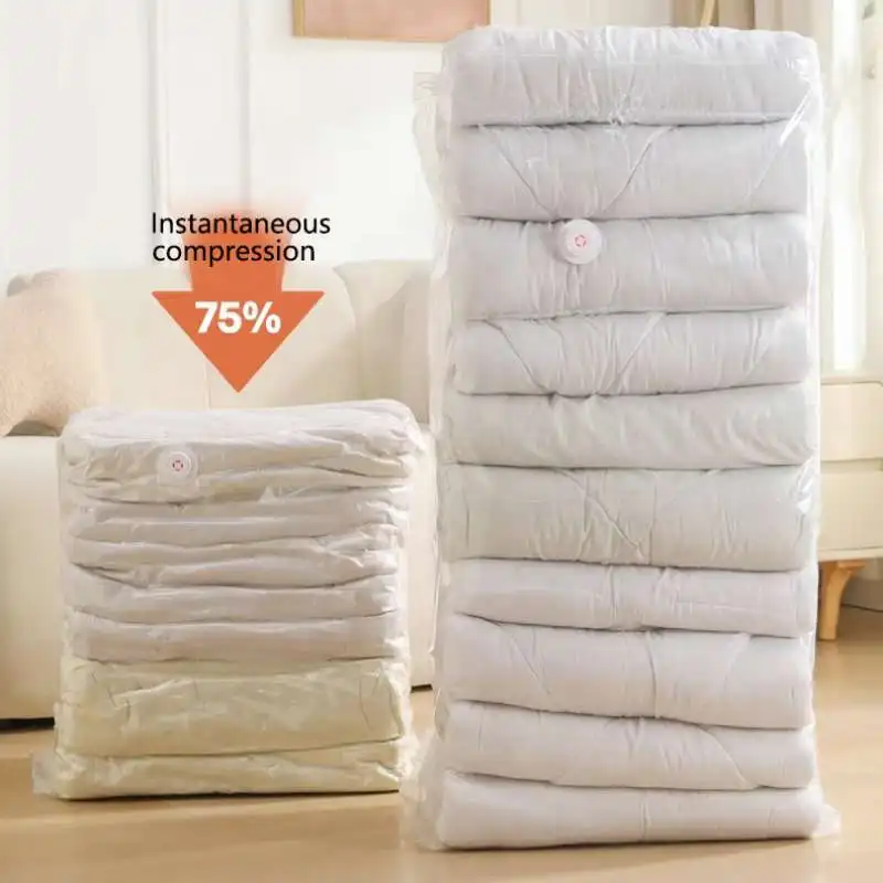 1pc No Need Pump Vacuum Bags L - Travel Accessories You Need ulasan dan harga
