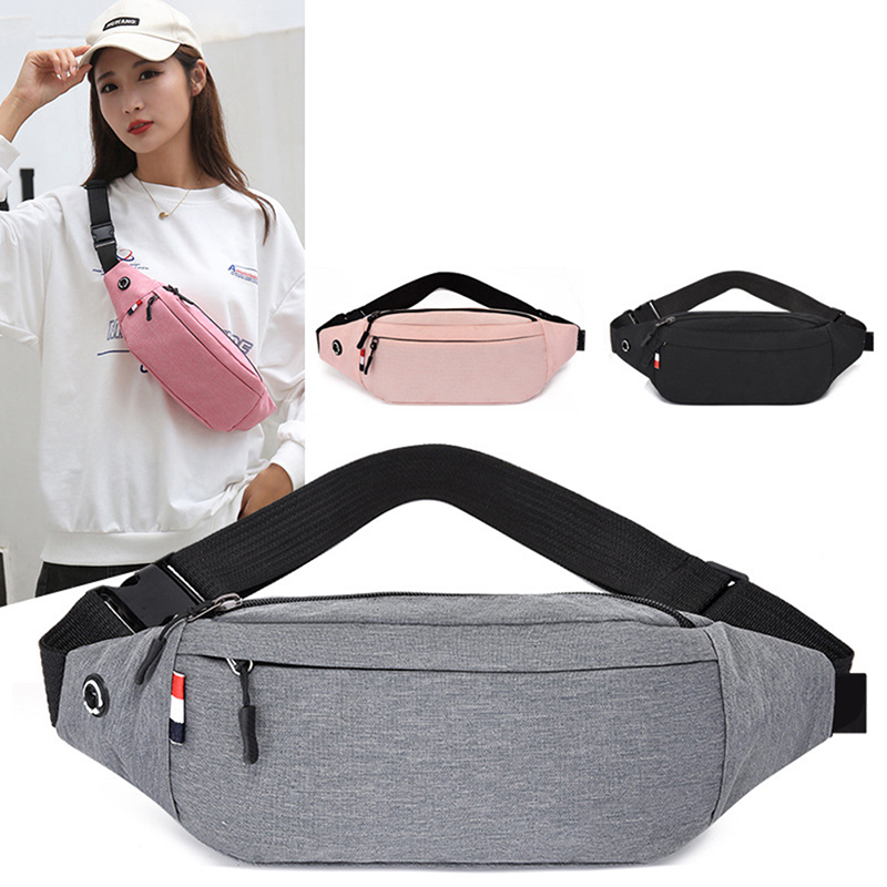 Men Male Waist Bag Pack Grey C - Money Belt Hidden ulasan dan harga