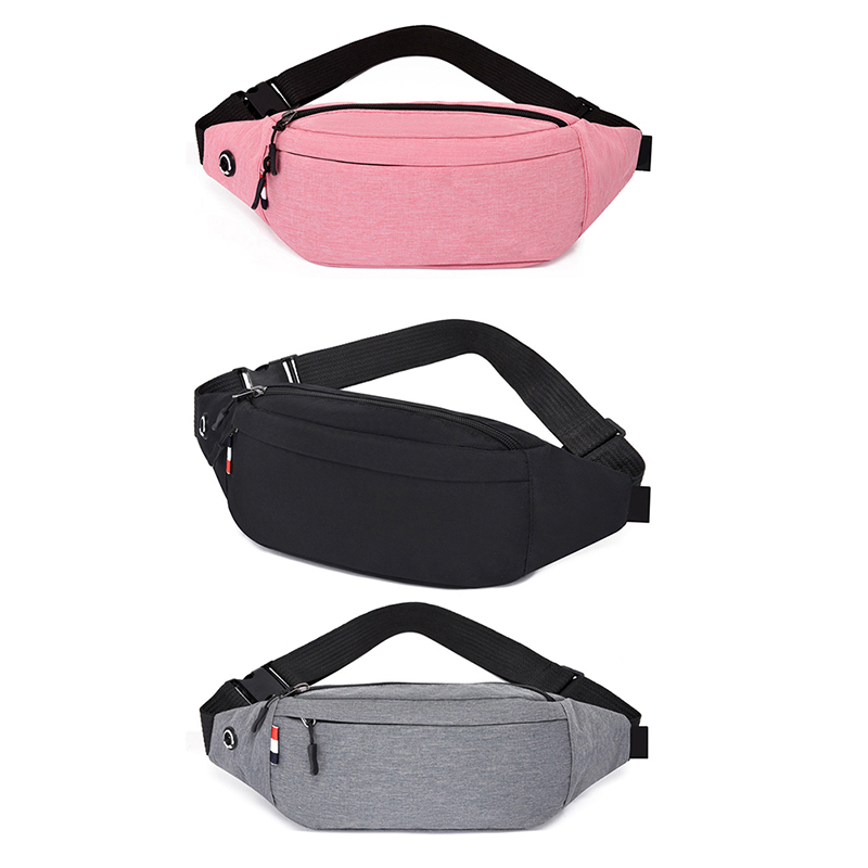 Men Male Waist Bag Pack Grey C - Money Belt Hidden ulasan dan harga