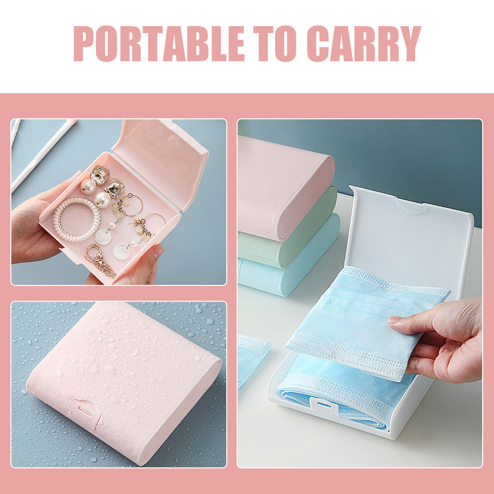 4Pcs Portable Storage Box Chan - Accessories Travel Jewelry Box ulasan dan harga