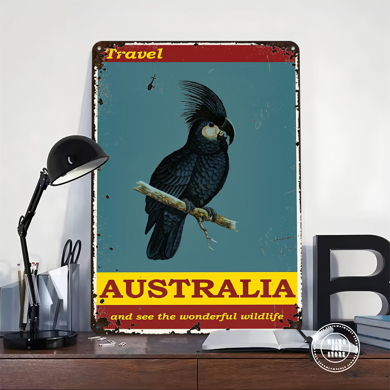 Australia Travel Tin Poster Cu - Travel Accessories Australia ulasan dan harga
