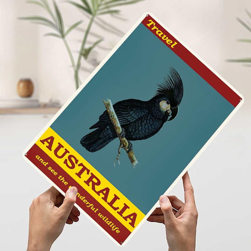 Australia Travel Tin Poster Cu - Travel Accessories Australia ulasan dan harga