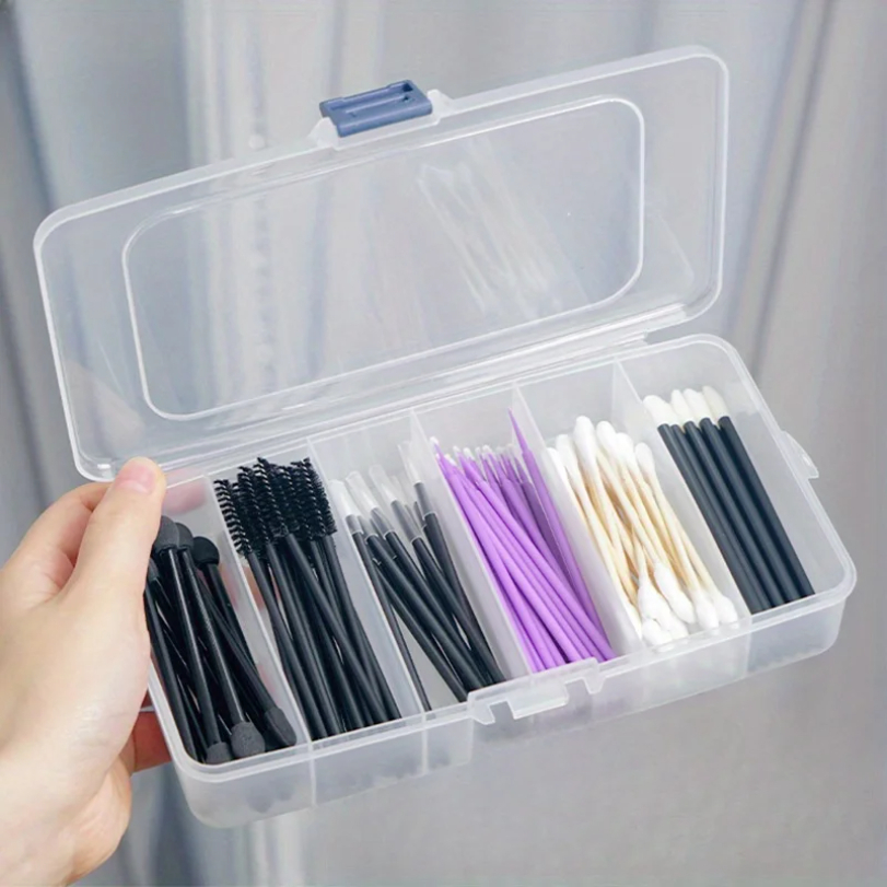 Clear 5/6-grid Portable Plasti - Accessories Travel Jewelry Box ulasan dan harga