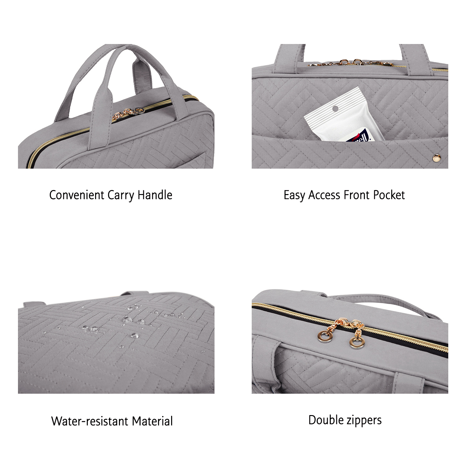 BAGSMART Toiletry Bag Cosmetic - Travel Accessories Toiletries ulasan dan harga