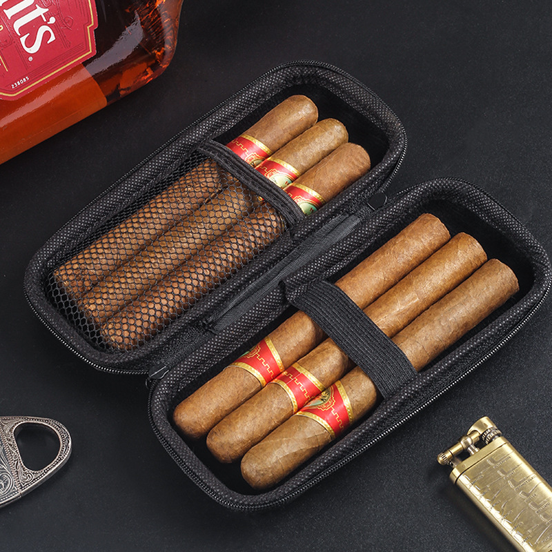 1pc Portable Cigar Travel Case - Travel Accessories And Bags ulasan dan harga
