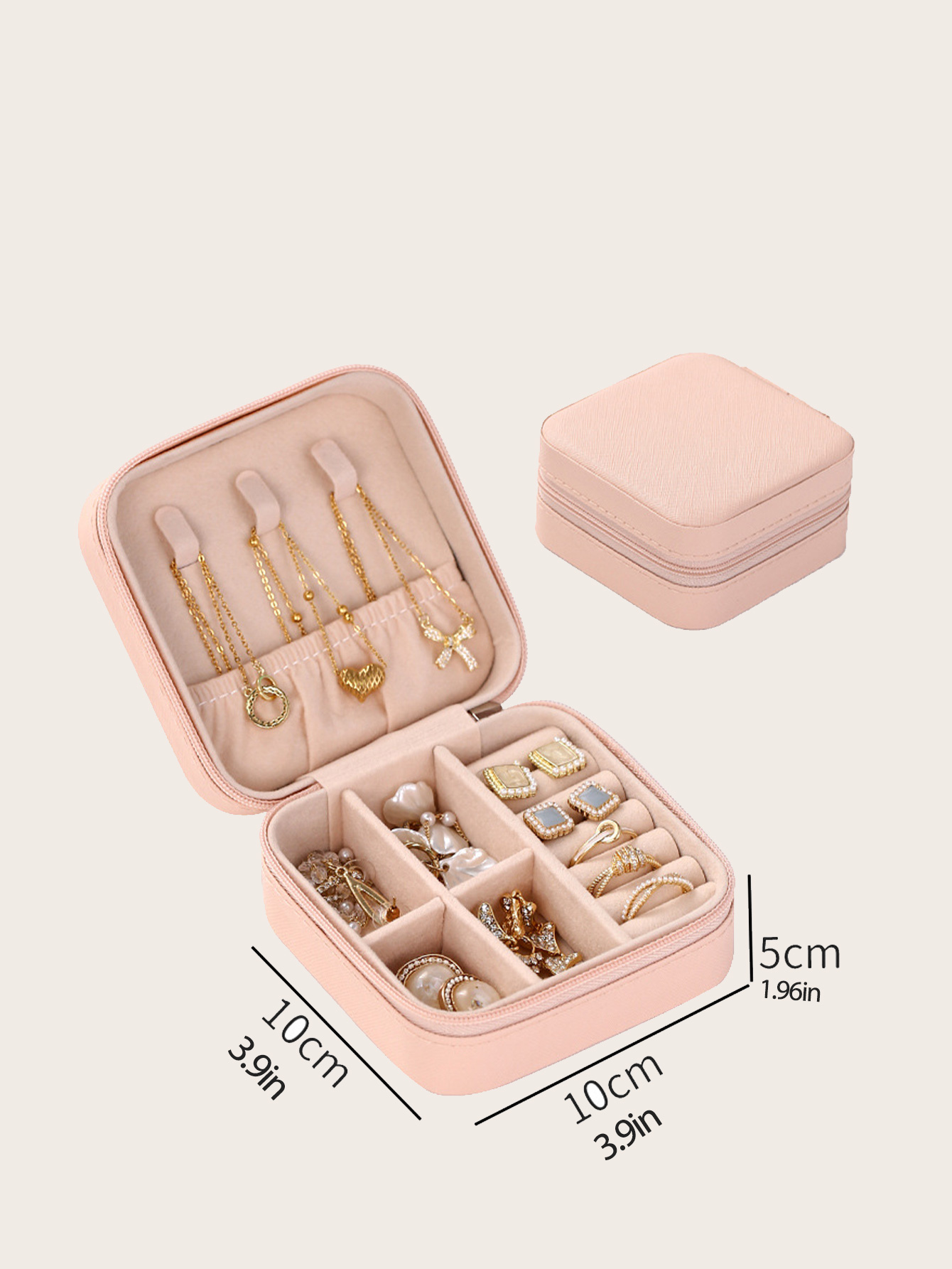 1pc Mini Jewelry Storage Box,  - Accessories Travel Jewelry Box ulasan dan harga