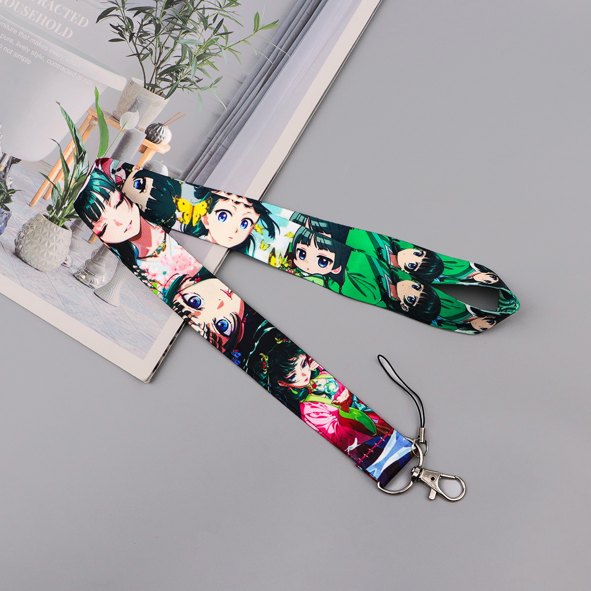 Cute Anime Girl Lanyard Neck S - Travel Accessories And Bags ulasan dan harga