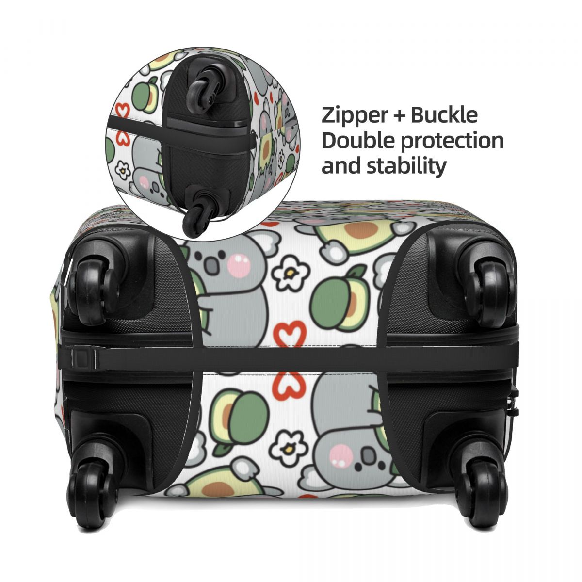 Cute Koala Bear In Avocado Lug - Travel Accessories Australia ulasan dan harga