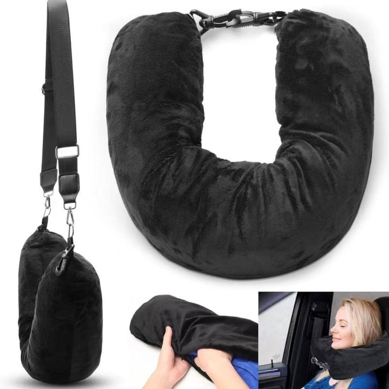 `Travel Neck Pillow With Filla - Travel Pillow Inflatable ulasan dan harga