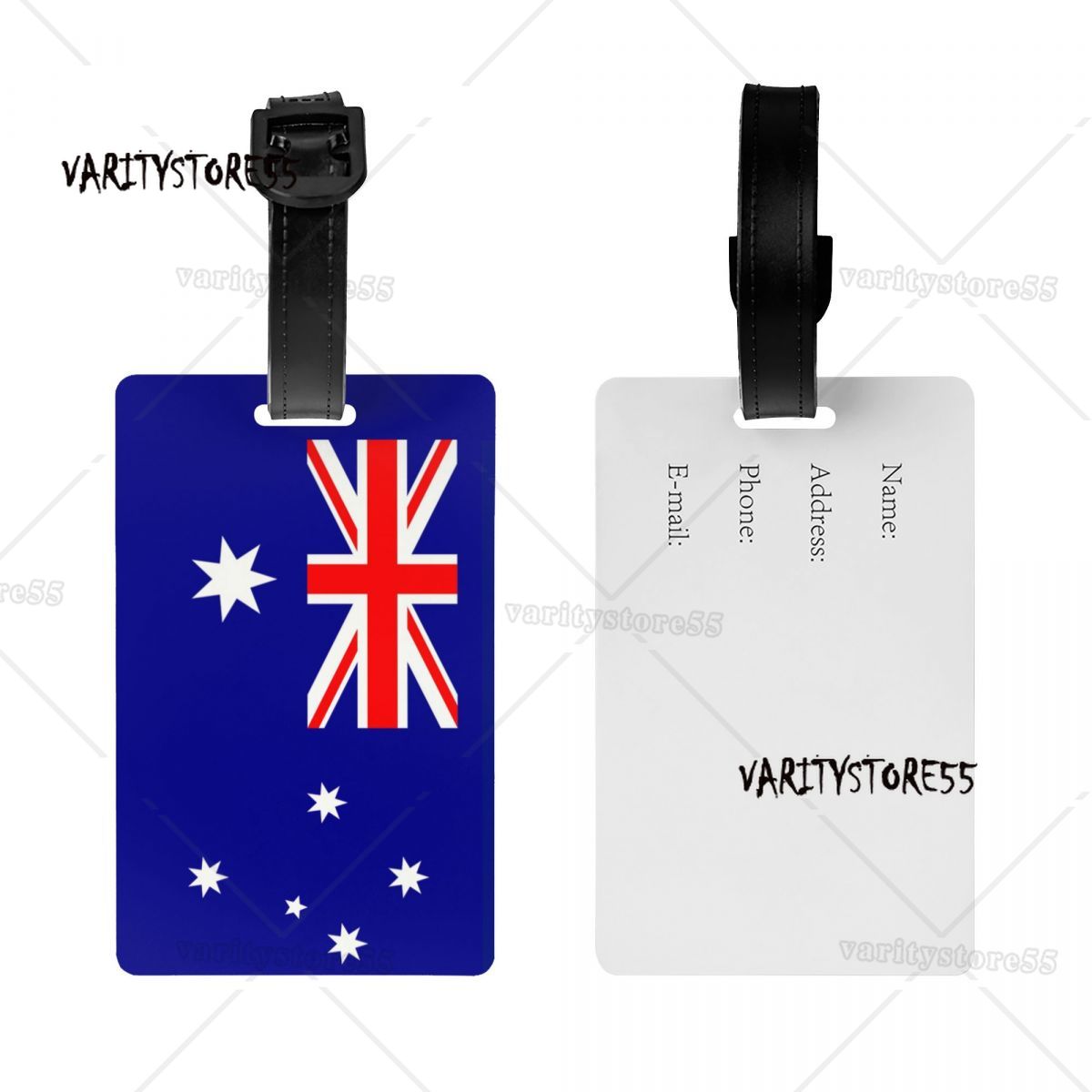 Australia Flag Luggage Tags fo - Travel Accessories Australia ulasan dan harga