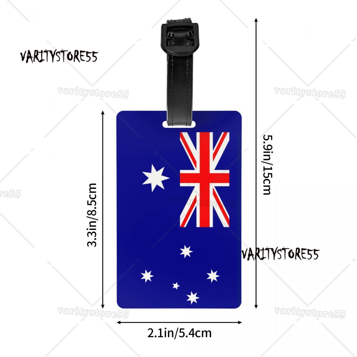 Australia Flag Luggage Tags fo - Travel Accessories Australia ulasan dan harga