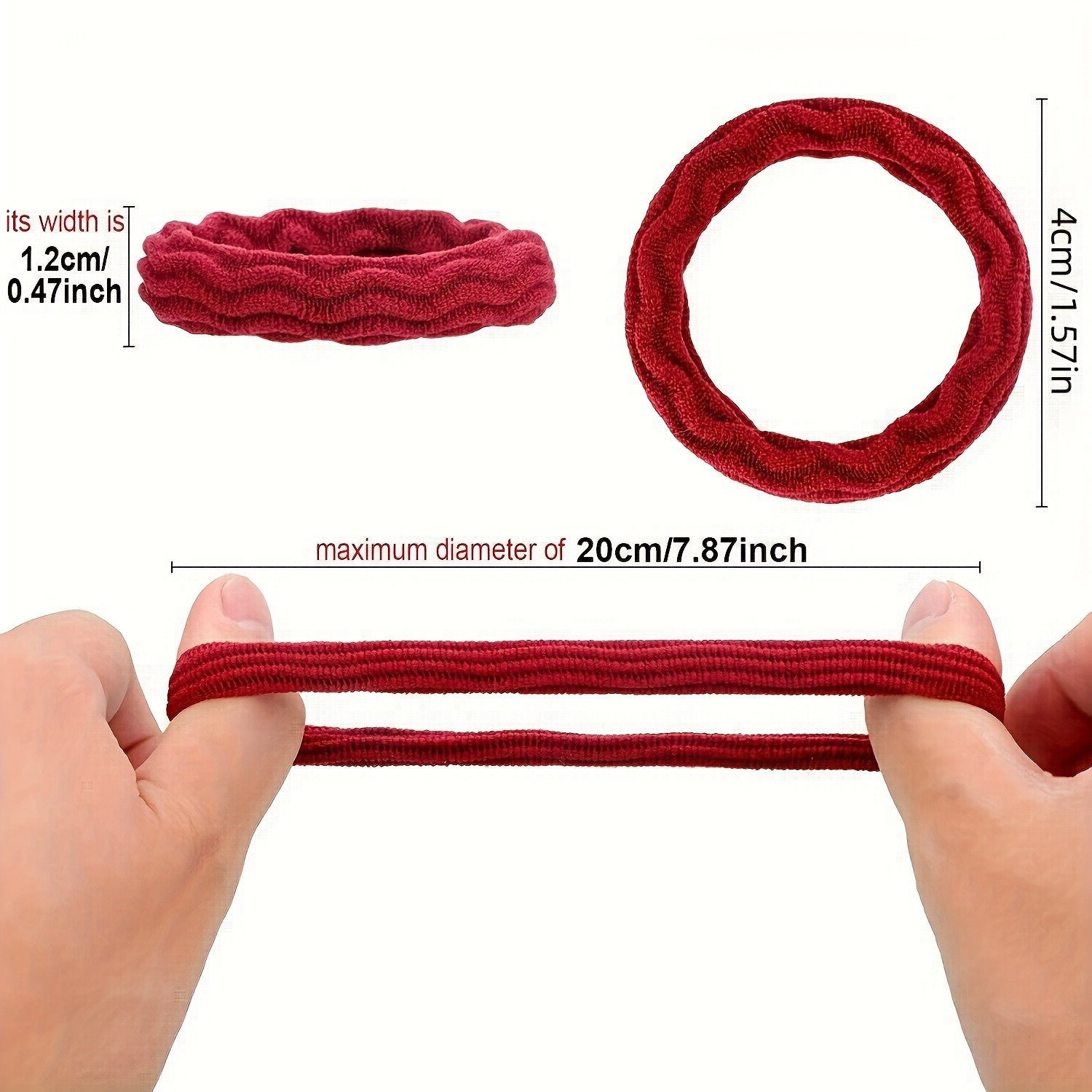 20PCS High Elasticity Fashion  - Travel Accessories Aesthetic ulasan dan harga