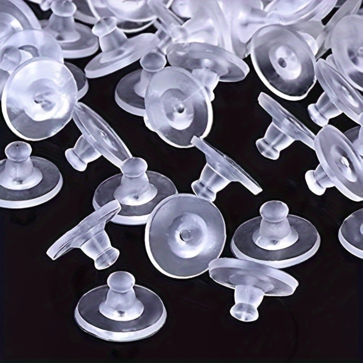 40PC Clear Flexible Earring Sa - Travel Accessories You Need ulasan dan harga