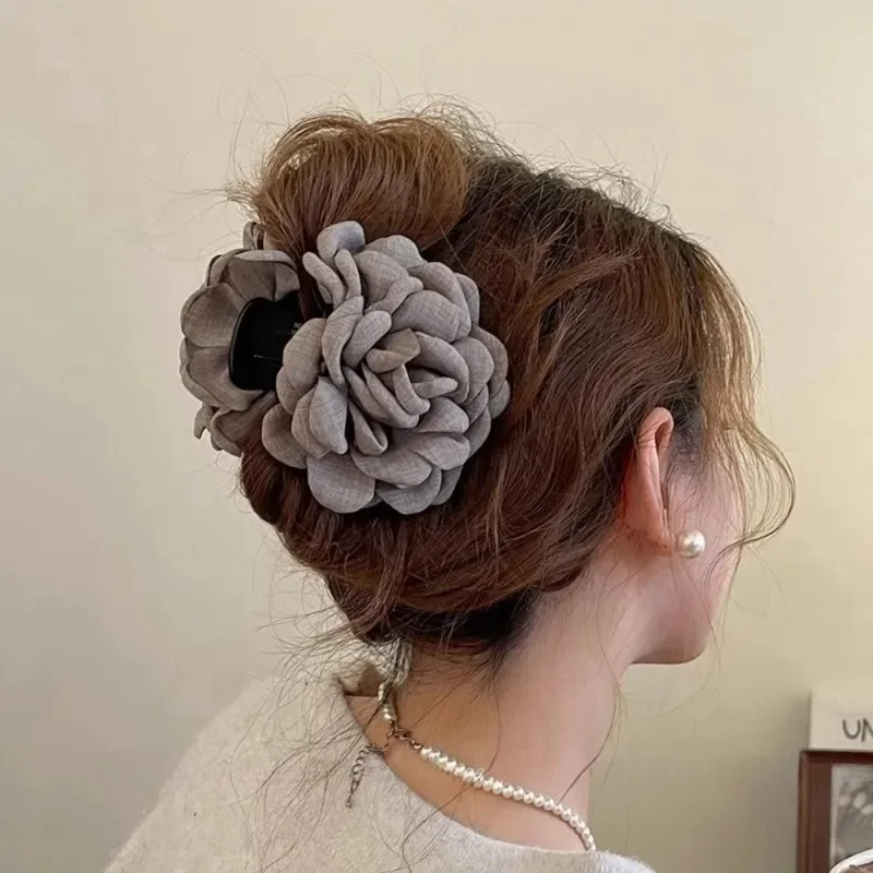French Fabric Rose Flower Hair - Travel Accessories For Girls ulasan dan harga