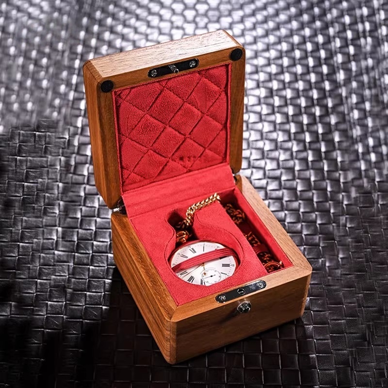 Custom LOGO Wood Portable Shoc - Accessories Travel Jewelry Box ulasan dan harga