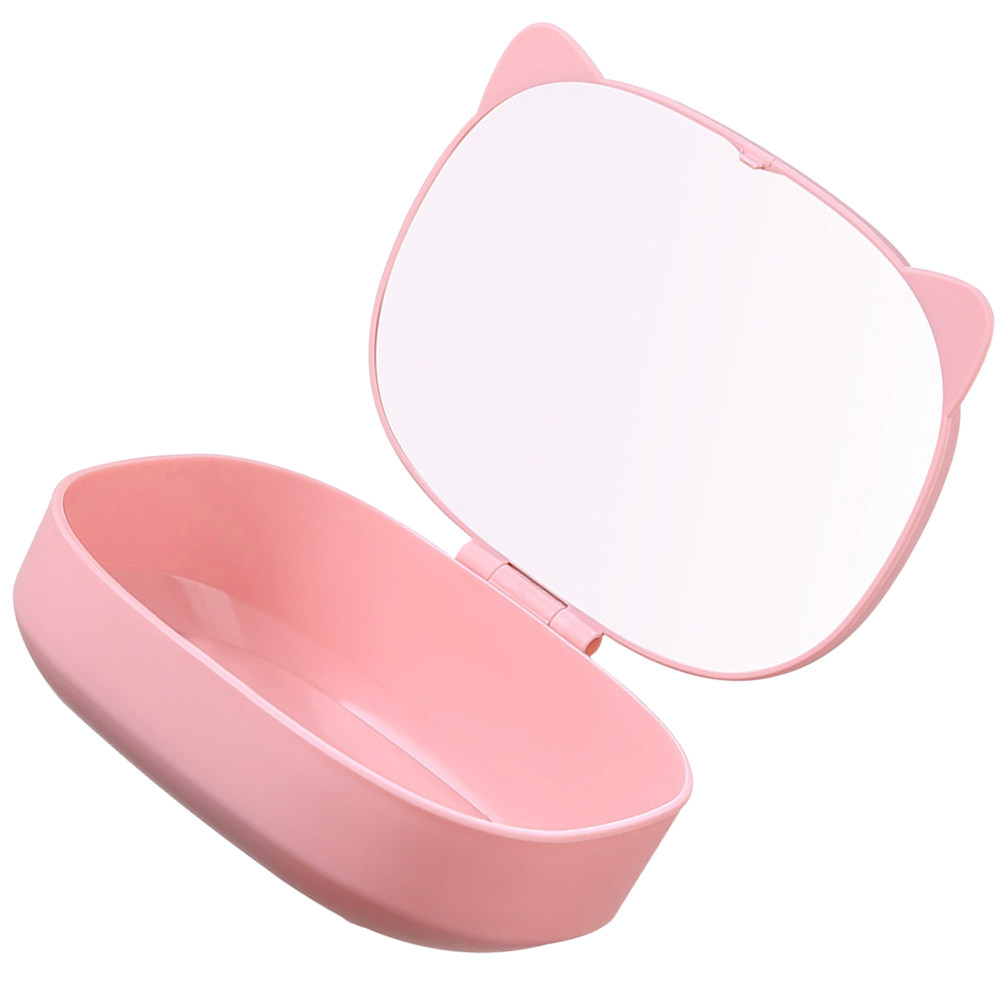 Portable Cat Ear Hair Clip Org - Accessories Travel Jewelry Box ulasan dan harga