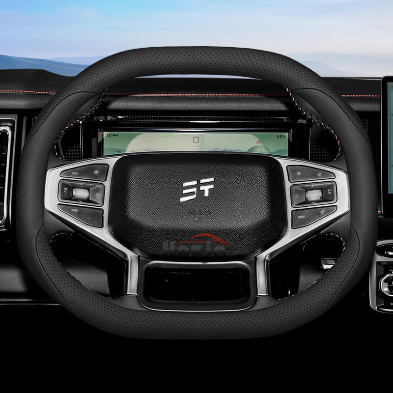 Leather Car Steering Wheel Cov - Travel Accessories You Need ulasan dan harga
