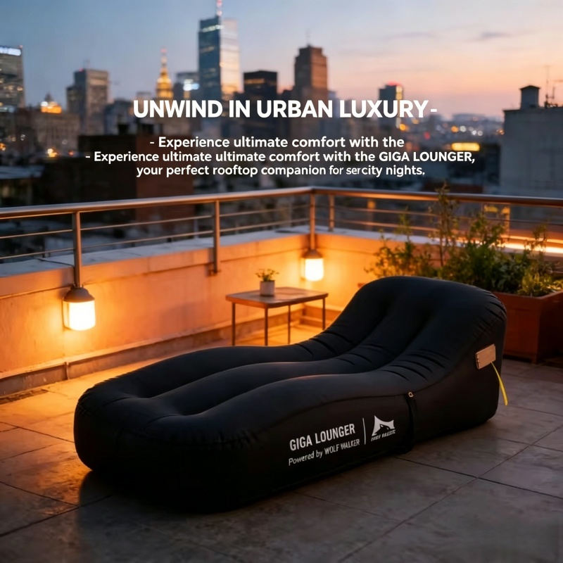 LXZ Automatic Inflatable Chair - Travel Pillow Inflatable ulasan dan harga