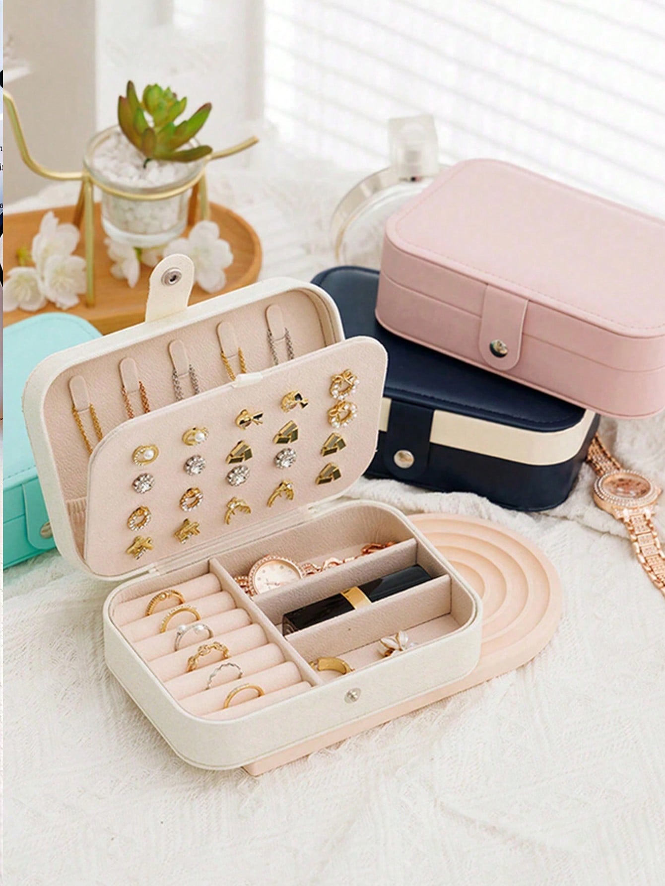 1pc Large Capacity Travel Jewe - Accessories Travel Jewelry Box ulasan dan harga