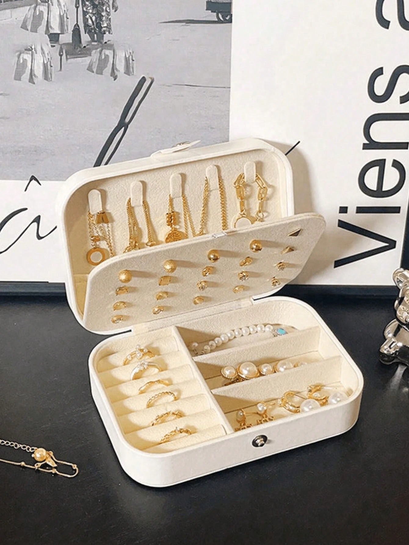 1pc Large Capacity Travel Jewe - Accessories Travel Jewelry Box ulasan dan harga