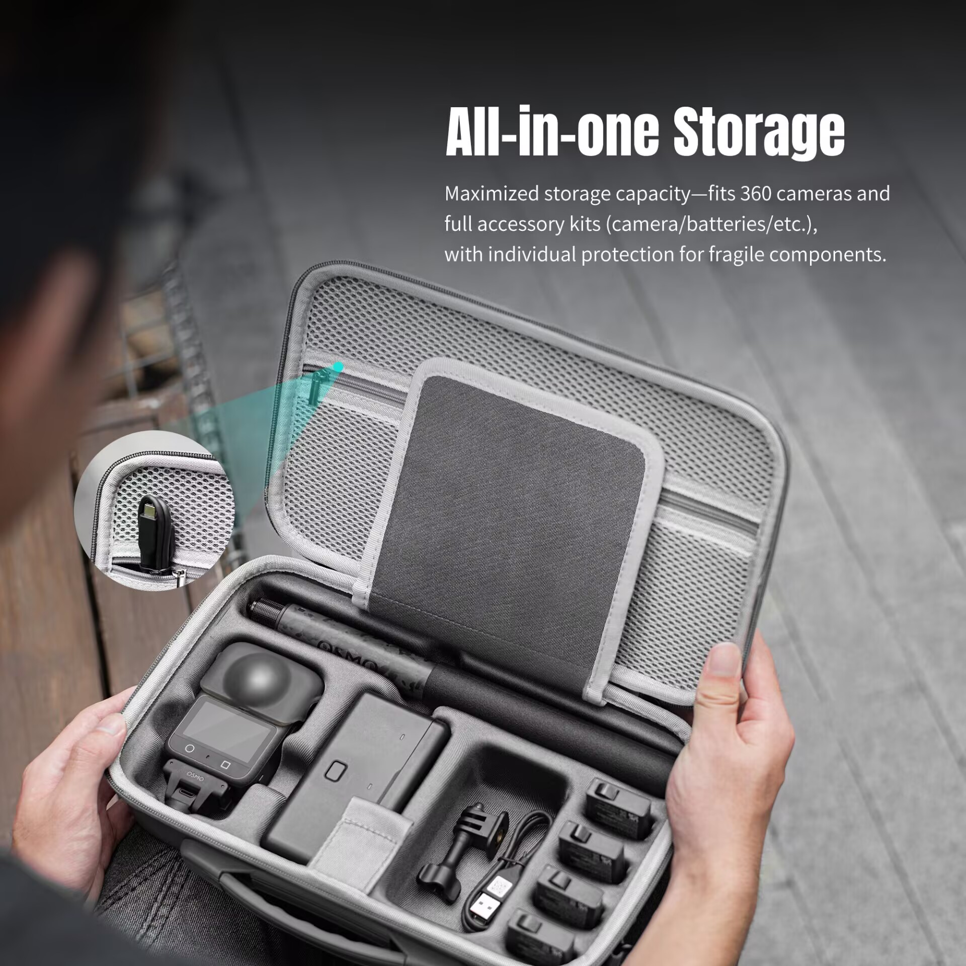 STARTRC Storage Bag for DJI OS - Travel Accessories And Bags ulasan dan harga