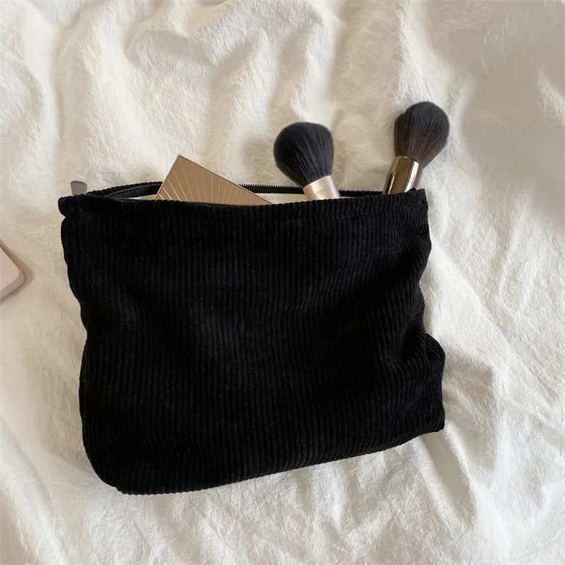 Corduroy Travel Cosmetic Bag P - Travel Accessories Toiletries ulasan dan harga