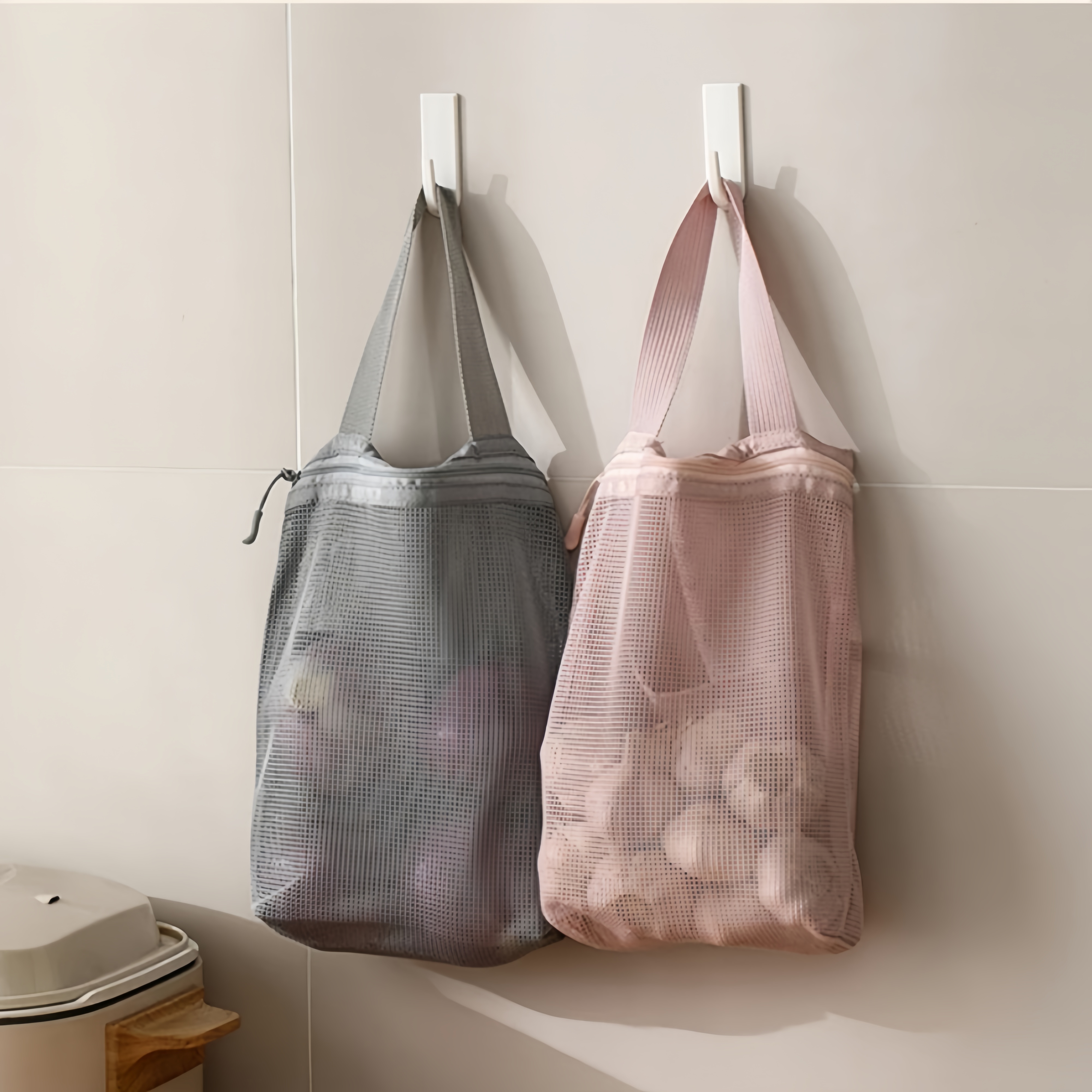 Portable Travel Handbags Mesh  - Travel Accessories Toiletries ulasan dan harga
