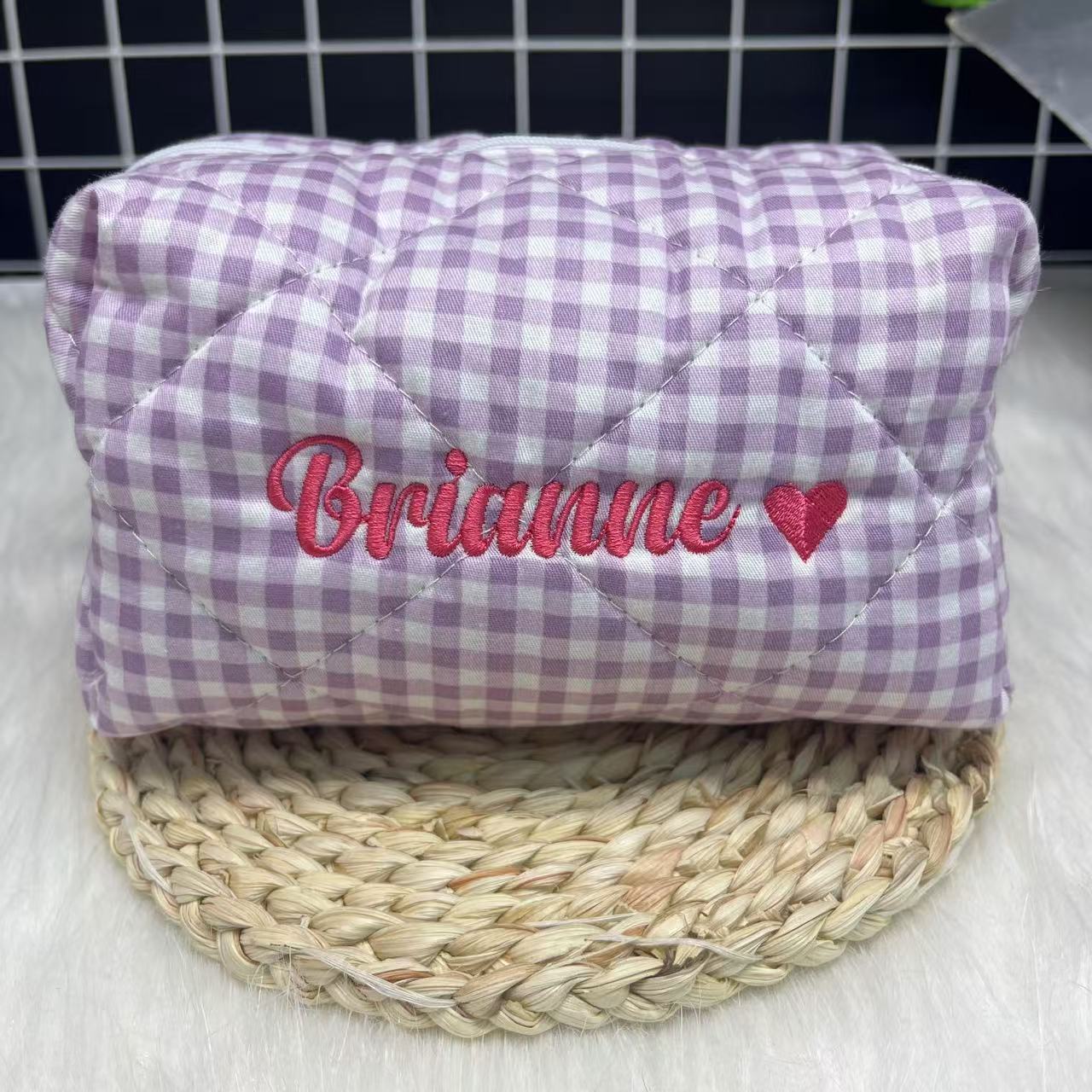 Large Capacity Striped Cosmeti - Travel Accessories Toiletries ulasan dan harga