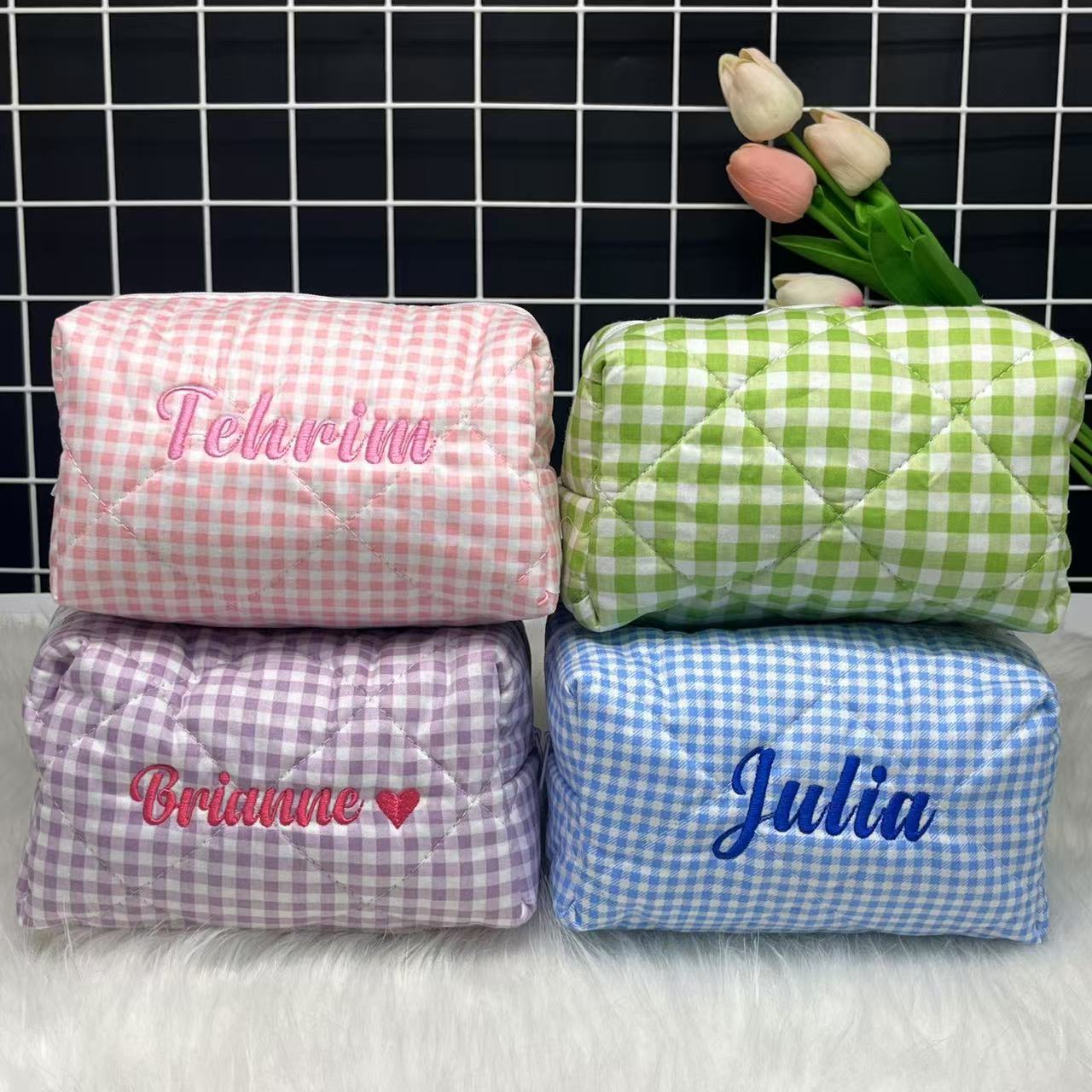Large Capacity Striped Cosmeti - Travel Accessories Toiletries ulasan dan harga