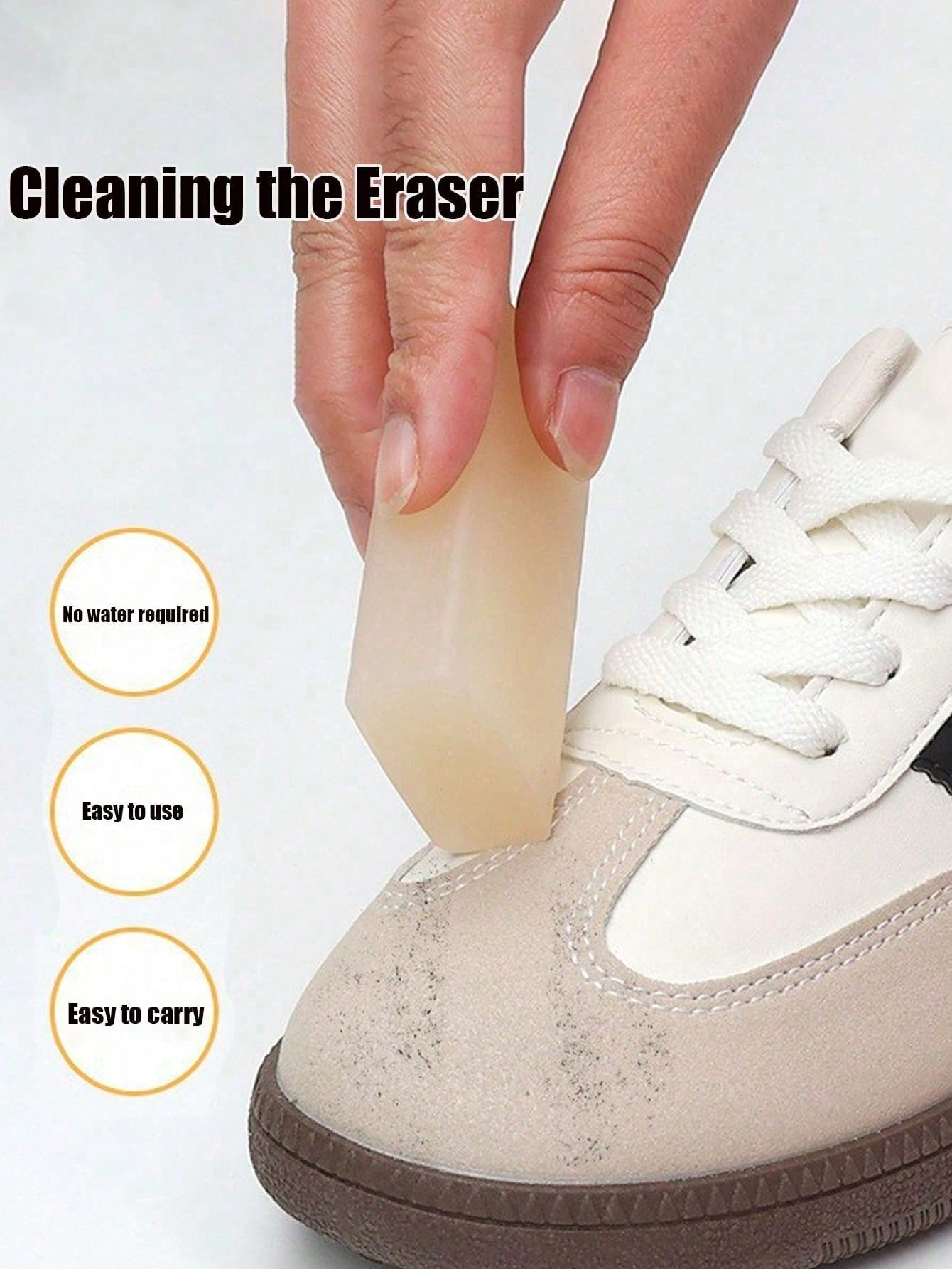1/2Pcs Portable Suede Shoe Cle - Travel Accessories You Need ulasan dan harga