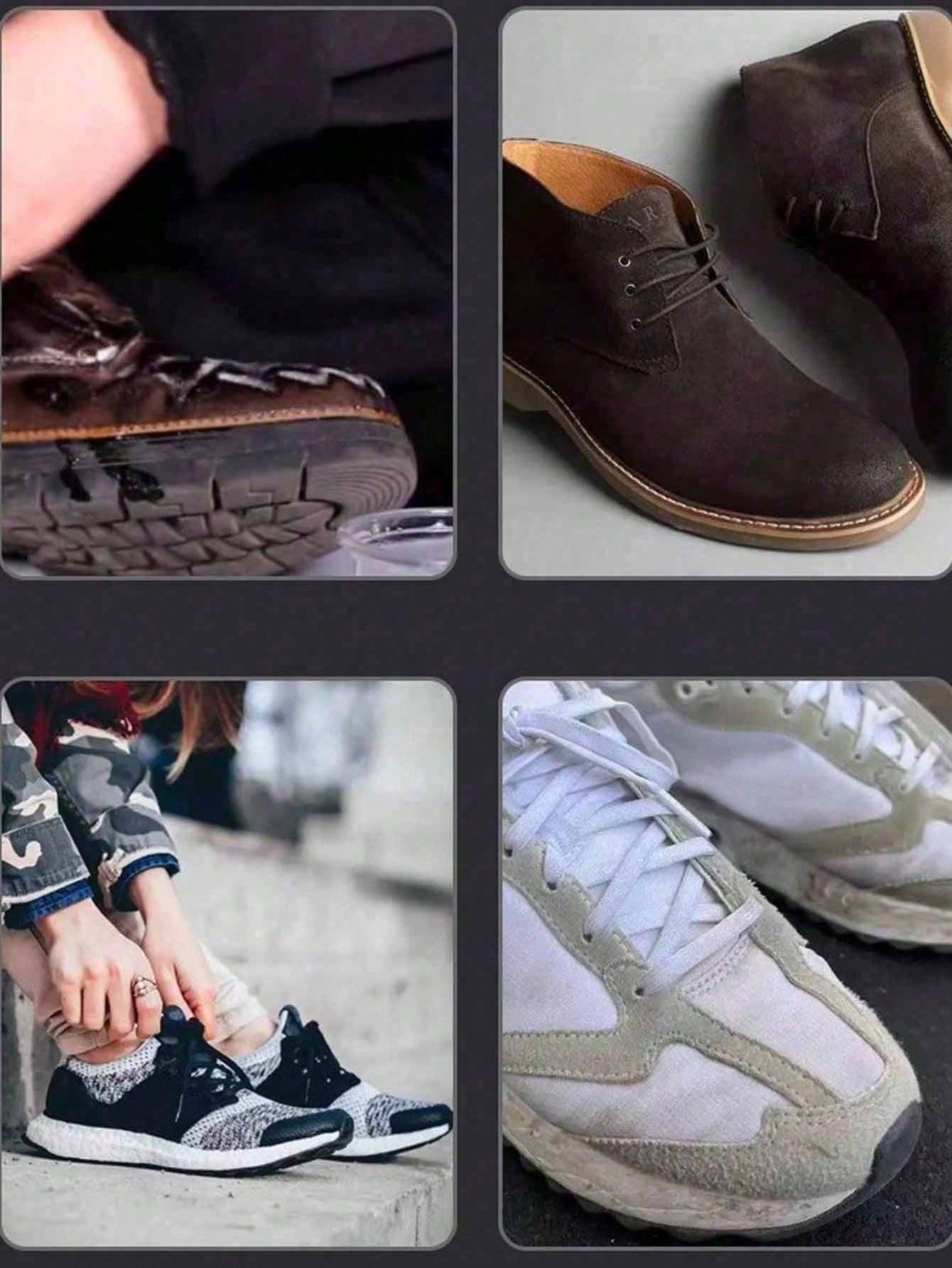 1/2Pcs Portable Suede Shoe Cle - Travel Accessories You Need ulasan dan harga