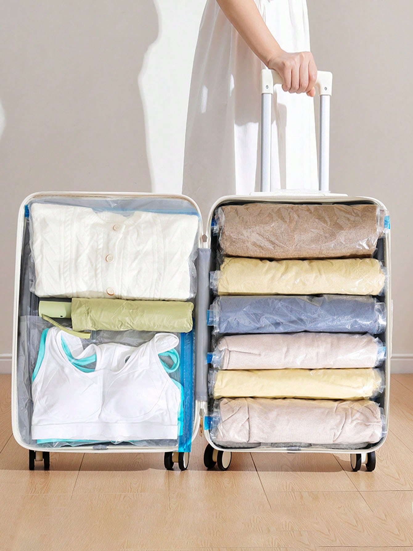 12 Packs Travel Compression Ba - Travel Accessories You Need ulasan dan harga