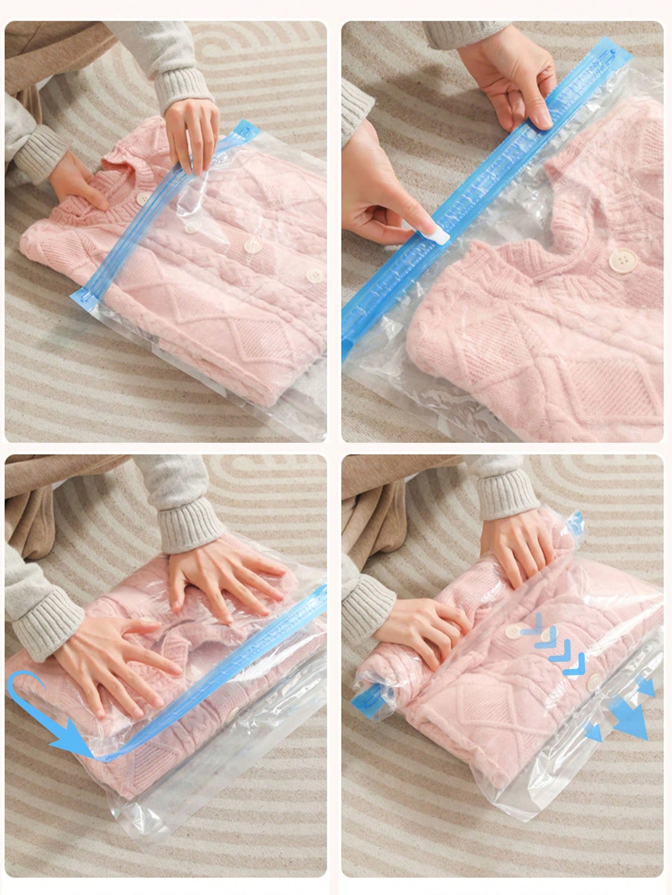 12 Packs Travel Compression Ba - Travel Accessories You Need ulasan dan harga
