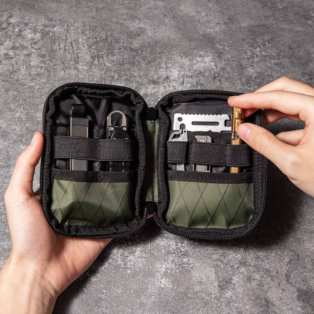 Small EDC Wallet Pouch EDC Poc - Money Belt Hidden ulasan dan harga